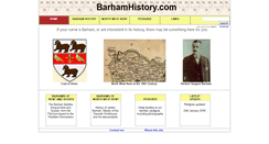 Desktop Screenshot of barhamhistory.com