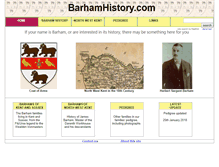 Tablet Screenshot of barhamhistory.com